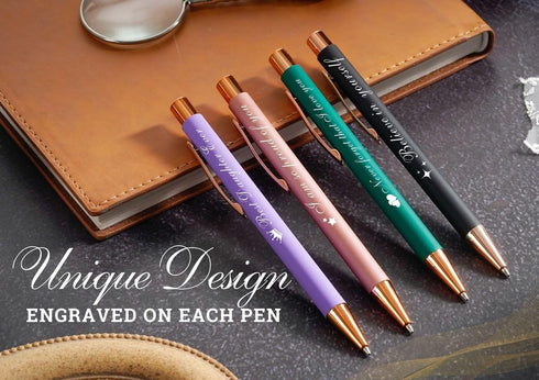 InnoBeta Daughter Gifts, Ballpoint Pen Set of 4, Gift Ideas for Daughter on Birthday, Christmas by InnoBeta