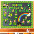 Pasimy St. Patrick's Day Bulletin Board Decoration, Lucky Shamrock Cutout Border for Classroom Decor