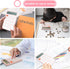 VEWINGL Standard Calculator, 12 Digit, Desktop Large Display and Buttons, Automatic Sleep, with Battery