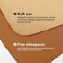 DAWNTREES Dual Sided Desk Mat, Leather Pad with PU Valet Tray Organizer, Large Mouse Pad (31.5"x15.8")