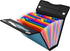 CNK Accordion File Folders - 24 Pockets Organizer for Document Storage, Durable Handle, Letter Size