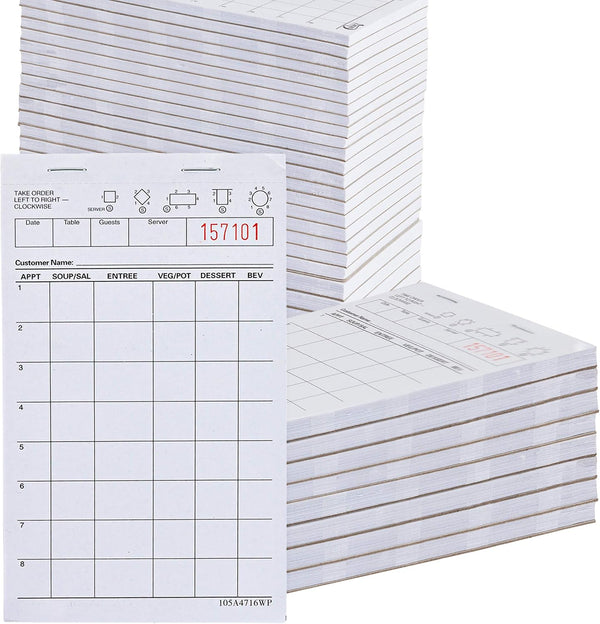 Stock Your Home White Guest Check Pads (100 Count) - 1 Part
