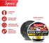Hook and Loop Tape, Black, 1 inch x 10ft, Heavy Duty Industrial Strips with Adhesive