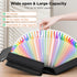Zannaki Accordion File Organizer with Binder, Portable 24 Pockets Expanding File Folder with Handle