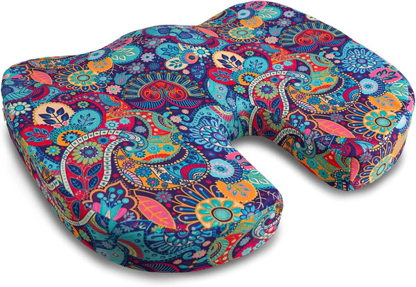 La Boutique Chic Pressure Relief Cushion, Memory Foam Seat Cushion for Tailbone Pain Relief Coccyx