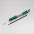 Pentel GlideWrite Ballpoint Pen with TechniFlo Ink, 1.0mm Medium Line, Green Ink, Pack of 12