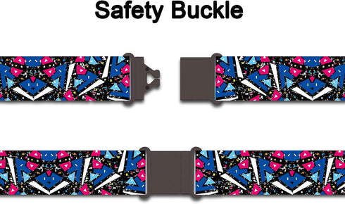 YOUOWO 6 Pack Lanyards with ID Badge Holder, Vertical for Cruise Keys, Breakaway Safety Quick Release