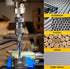 Upgrade M35 Cobalt Step Drill Bit with Ultra TiAIN Coating, 1/8"-7/8" (3PCS) Unibit Step Bit for Metal & Wood