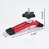 T Track Hold Down Clamps, Double Cut Profile Universal T-Track Clamps, 6-3/8"L x 1-1/4"W, Red Color