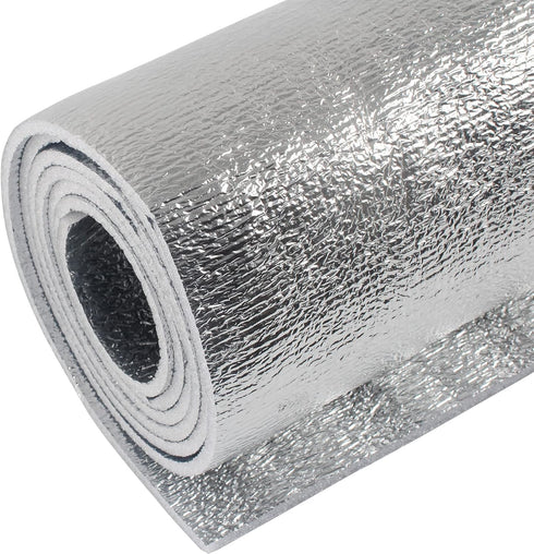 5mm Reflective Insulation Foam Core Radiant Barrier 40 80 Double Side Foil for Ceilings, Walls, Roofing