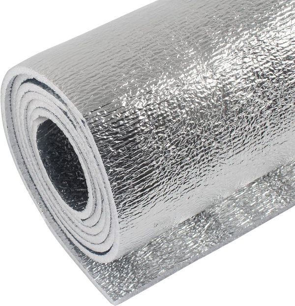 5mm Reflective Insulation Foam Core Radiant Barrier 40 80 Double Side Foil for Ceilings, Walls, Roofing