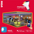 Bulb, 1-PK 9W (60W Bulb, Dimmable BR30 Bulb, Bulb RCA WiFi LED Smart Light | Indoor Flood Light, Equiv) Multicolor