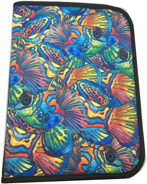 Innovative Scuba Concepts Dive Log Book with Insert Accessories - Colorful Fish Design