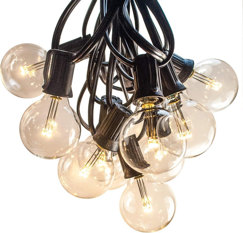 Hometown Evolution, Inc. Outdoor Globe String Lights (10 Foot, LED G40 Clear
