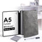 Whiteboard Notebook, Portable Dry Erase White Board Book, Reusable Double-Sided Meeting Notebook with Marker Pen
