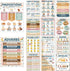 ZOIIWA 14 PCS Boho Parts of Speech Posters, Classroom Decorations, Boho Grammar Posters for School Decor