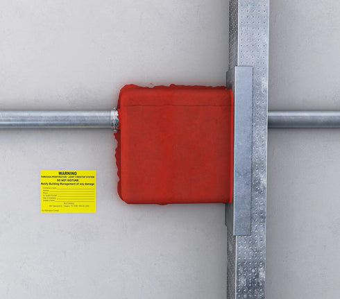 Rectorseal 66340 Putty, 6"x 6" Pad, Red