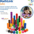 Learning Resources MathLink Cubes - Set of 100, Ages 5+, STEM Activities, Teacher Supplies