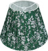 Green Floral Small Lamp Shade - 1 Pack, 5x9x6.2 Inch Empire Pleated