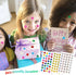 JANYUN 2240Pcs Self-Adhesive Holographic Metallic Glitter Foil Star Stickers for DIY Crafts Scrapbooking Office