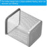 PATIKIL Silver Mesh Pen Holder, Pencil Basket Organizer for Desk Accessories and Makeup Brushes