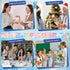 Yinder 24 Pcs Employee Appreciation Sticky Notes - Thank You Gifts Bulk Note Pads with Sayings, Teacher Gift Mini
