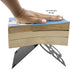 Spillbox Set Metal Non Slip bookends Book Shelves Shelf Study Table Home Decor Holders Case Bracket Stand Heavy Duty