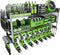 Tccxfot Power Tool Organizer - 3 Layer 8 Drill Holder Wall Mount, Storage