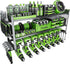 Tccxfot Power Tool Organizer - 3 Layer 8 Drill Holder Wall Mount, Storage