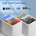 LC404 Ink Cartridges for Brother - 4-Pack (Black, Cyan, Magenta, Yellow) for MFC-J1205W Printers