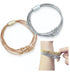 FAMCHAINS 2 Pack Skin Picking Fidget Ring, Skin Picking Fidget Toys for Adults