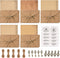 Vintage Stationary Paper and Envelopes Set, Includes 20 Sheets of Vintage Letter Papers and 10 Envelopes