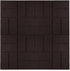 16 16 1 Playsafer Brick Rubber Interlocking Tiles | X | Easy Install for Indoor and Outdoor Use (Brown, Tile)