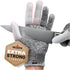 NoCry Cut Resistant Work Gloves - Level 5 Protection for Women and Men, Comfortable 100% Food Grade Grey