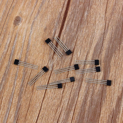 10pcs/lot Hall Sensor, Portable Ratiometric Linear Hall Effect Sensors Chip, TO-92UA 3pin SIP Magnetic Sensor
