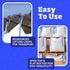 DURASACK Heavy Duty 100-Gallon Builder's Bulk Bags, White Woven Polypropylene Contractor Trash Bags for Demo
