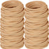 Foshine Rubber Bands size 32, 210pcs Small Beige Elastic Bands for Office Supplies