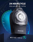 1 Pack 24-Hour Programmable 2 15A 1/2HP DEWENWILS Mechanical Light Timer for Outdoor Lighting, Plug in Timers, Heavy