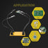 2 Pack Magnetic Flexible Gooseneck Metal with Alligator Clips, Helping Hands Tool for Soldering and Crafts