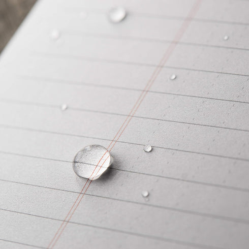 Rite in the Rain Weatherproof Legal Pad, 8.5" x 11", Gray Cover, Legal Pattern (No. LP785)