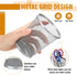 Spakon 6 Sets Pegboard Cups with Ring Hooks, Metal Pencil Holder for Desk Classroom Office Garage Workshop