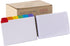 Osco 100 5" 4", Medium Clear Acrylic Index Box, A to Z Divider Tabs, Lined Note Cards, x Ruled Revision Flash Cards