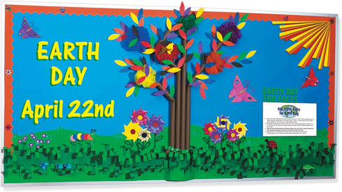 Fadeless Bulletin Board Paper, Fade-Resistant Classroom Decor, 48” x 50’, Apple Green, 1 Roll