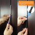 2-Piece Nail Setter Dual Head Set, Spring Loaded Center Hole Punch for Metal or Wood