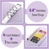 Mr. Pen Leather Planner Binders, Composition Notebook Cover, Refillable, 6 Ring (A5, Purple)