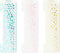 Discagenda Today Marker Set of 3 - Bubbles, Hearts, Stars for 6 Rings Binder & Discbound Planner Organizer