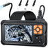SKYBASIC Industrial Endoscope Borescope Camera with Light, 4.3'' HD Digital Handheld Waterproof Sewer