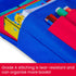 Godery Chairback Buddy Pocket Chart, Storage Canvas Seatback Organizer for Home, Classroom, Red