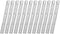ZZTX Ruler Metal Straight Edge - Stainless Steel Ruler Set, 6 Inch, 12 Pack
