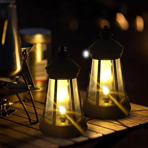 VIOYOUNS 2Pack Replacement(5.5x3) Mini Solar Lantern Lights Replacement - Garden Decor Outdoor Lighting Decorative